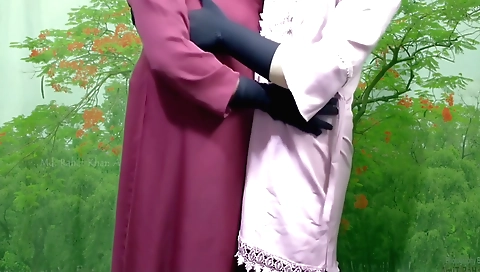 Indian housewife and her husband filming a sex video